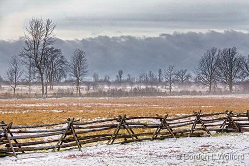 Split Rail Fence_31896.jpg - Photographed near Jasper, Ontario, Canada.